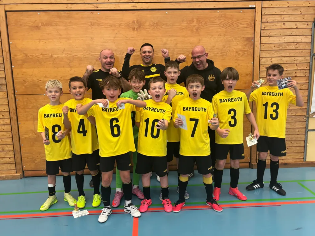 U11 gewinnt Hallenturnier in der Franz-Goebel-Halle in Rödental