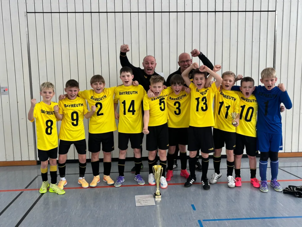 U11 gewinnt Hallenturnier beim FSV Bayreuth
